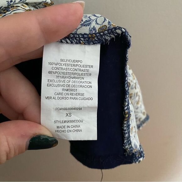 Rewind Tank Top Pattern Casual Comfy Floral - Picture 7 of 8